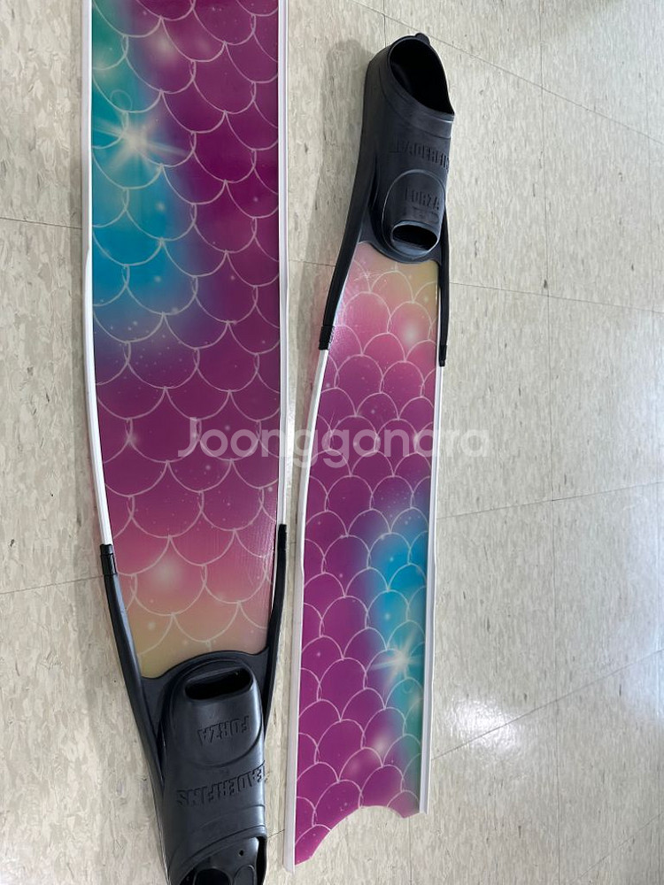 프리다이빙 롱핀 35-36 리더핀 아이스 머메이드--0