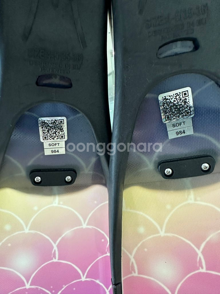 프리다이빙 롱핀 35-36 리더핀 아이스 머메이드--3