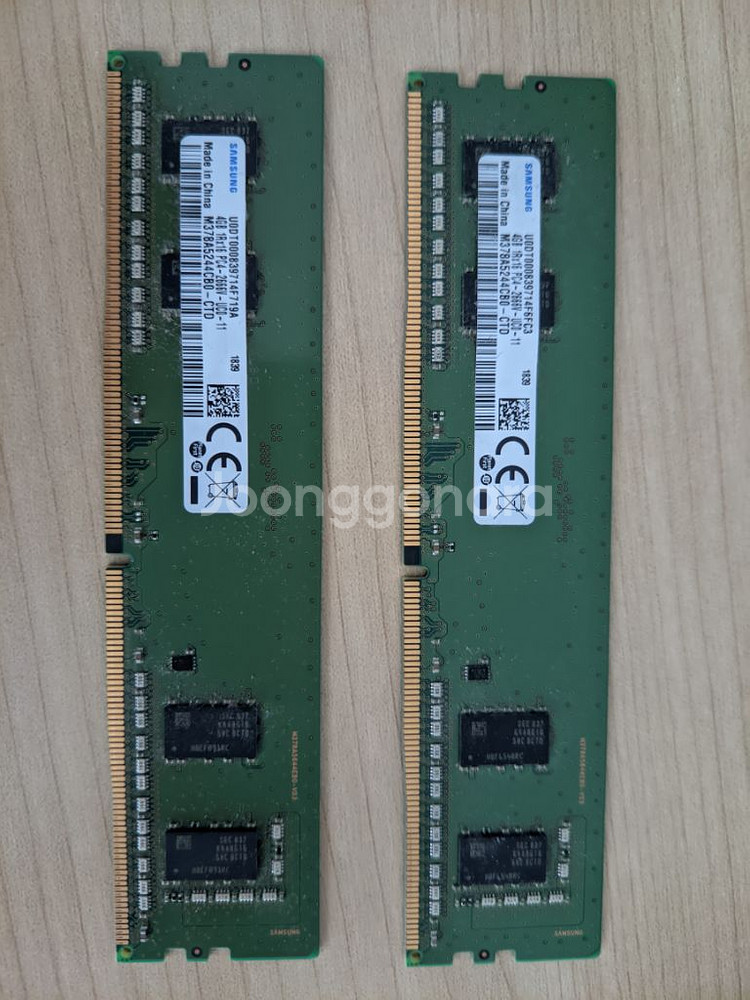 DDR4 4G 2개--0