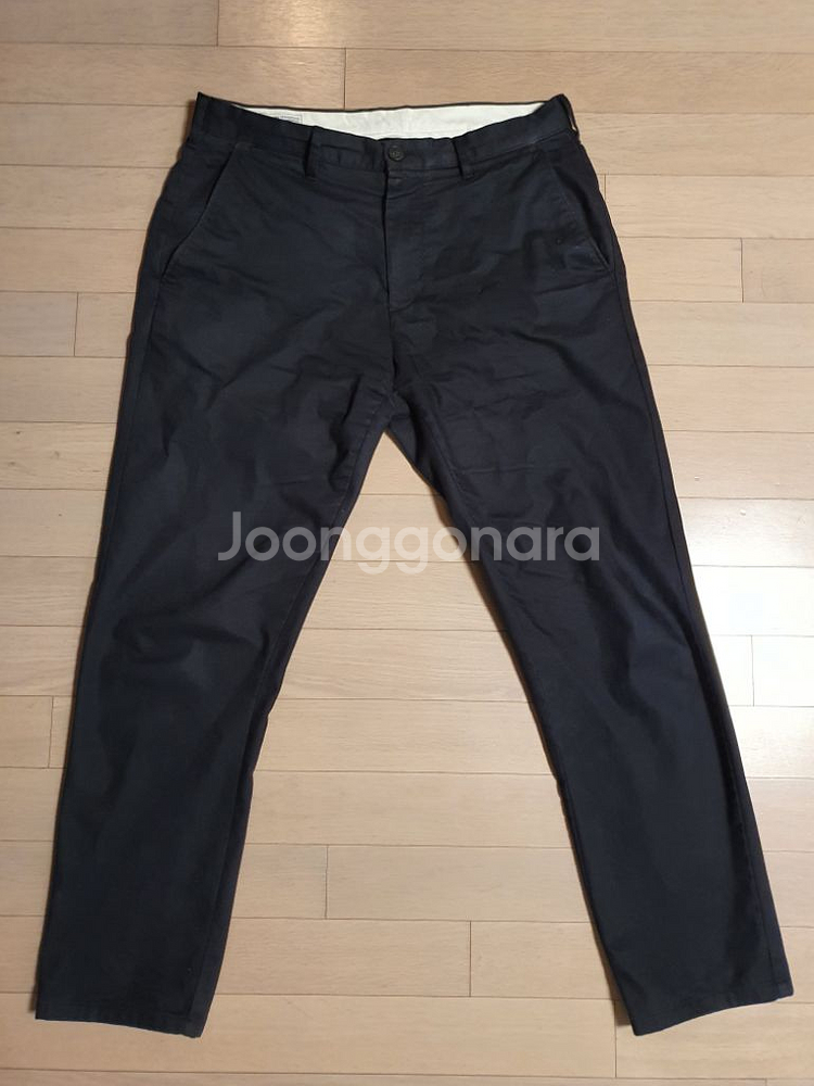 자라 컴포트 면바지 검정 32(34) 택포2.5!--0
