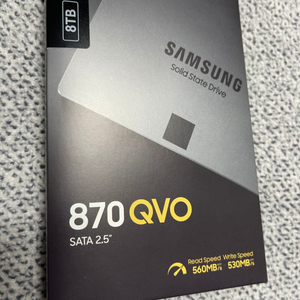 삼성 870QVO SSD 8TB