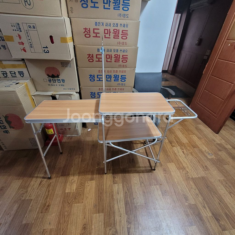 캠핑주방테이블--1
