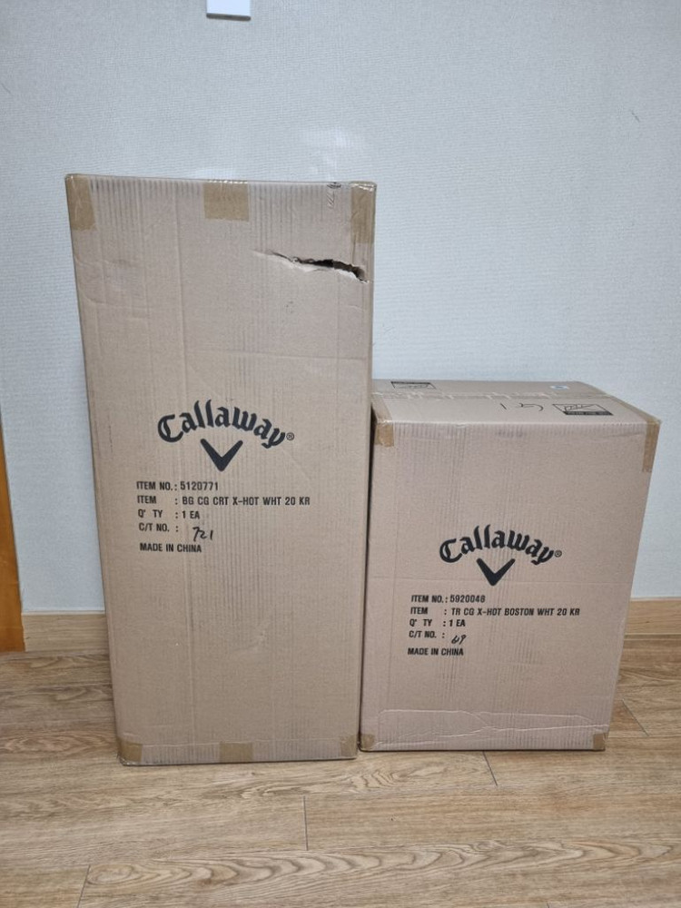 캘러웨이 여성 골프백 셋트(미개봉)--3