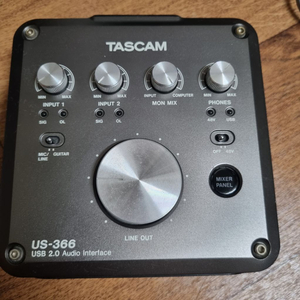 오디오 인터페이스 tascam us-366 | 음향플레이어 | 중고나라