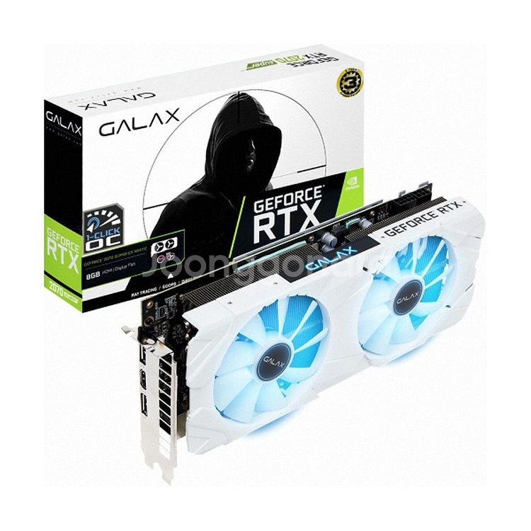 갤럭시 RTX 2070 SUPER 화이트 그래픽카드--0