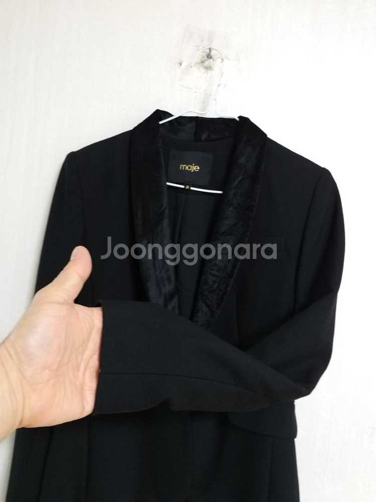 여성 마쥬 간절기.겨울 블랙자켓 (스판85-90)--2