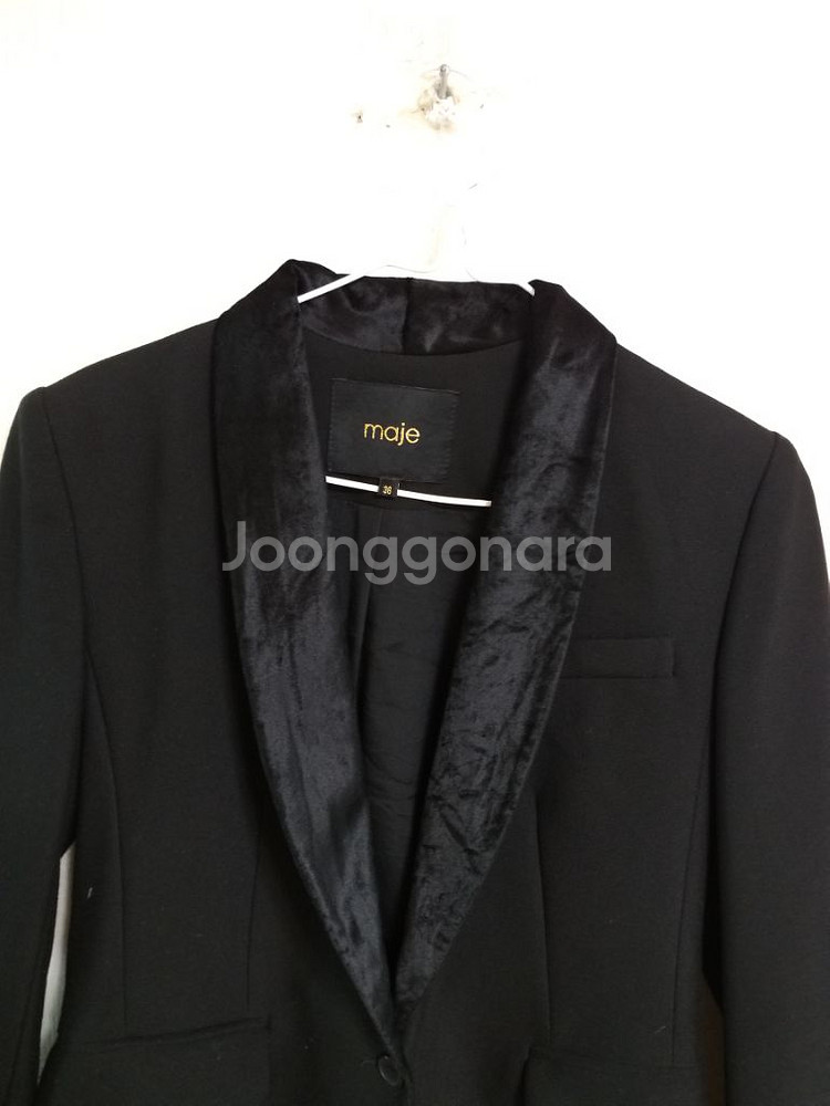 여성 마쥬 간절기.겨울 블랙자켓 (스판85-90)--1