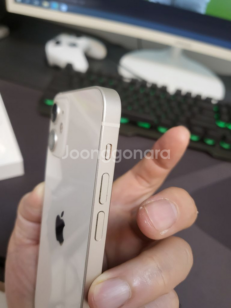 아이폰미니12 화이트 128--8