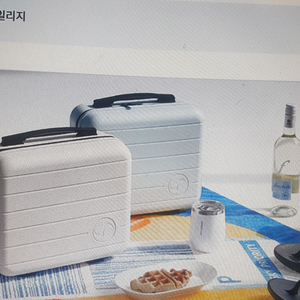 새상품 대한항공 레디백 하늘색