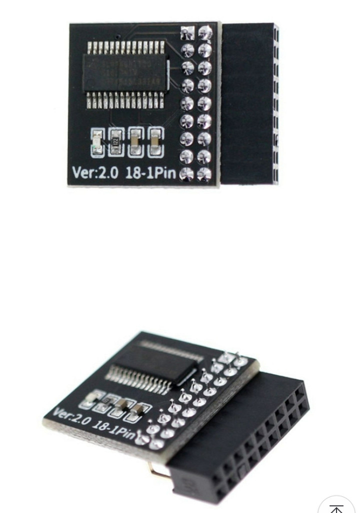 ASROCK 18핀 TPM2.0 카드 팝니다.--1