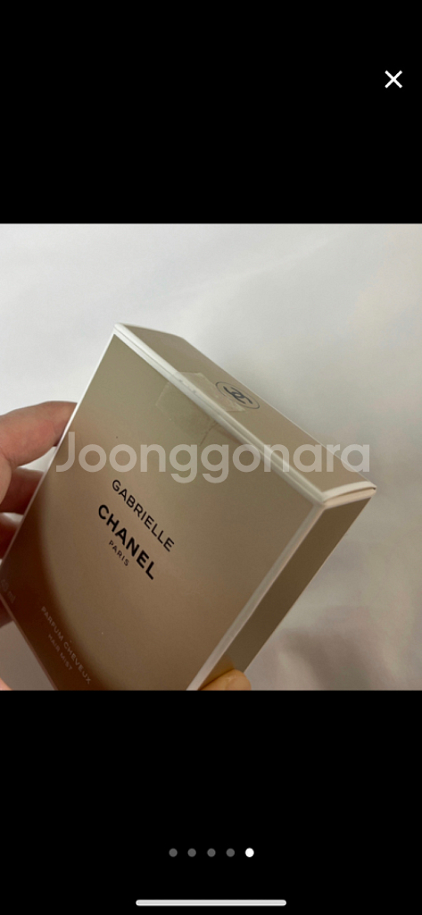 [새상품 쇼핑백 포함] 샤넬 헤어미스트 가브리엘 빠르펭--3
