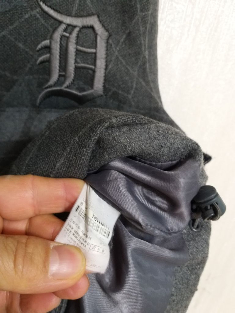 여성 MLB 오리털 패딩조끼 (박시90-95)--3