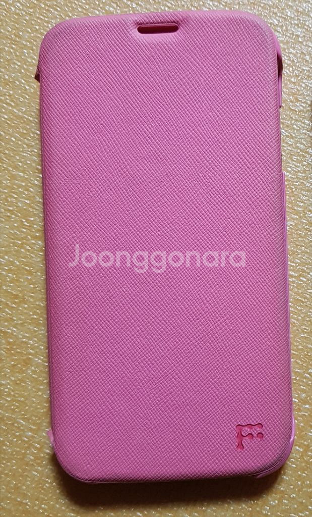분홍색 갤럭시s4 폰케이스--1