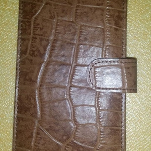 브라운색 지갑 카드홀더 간편지갑 명함홀더 새상품