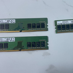 삼성 8G 램 3개 DDR4 2666 C다이