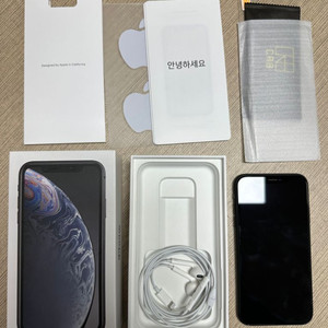 아이폰XR 128gb 블랙 중고