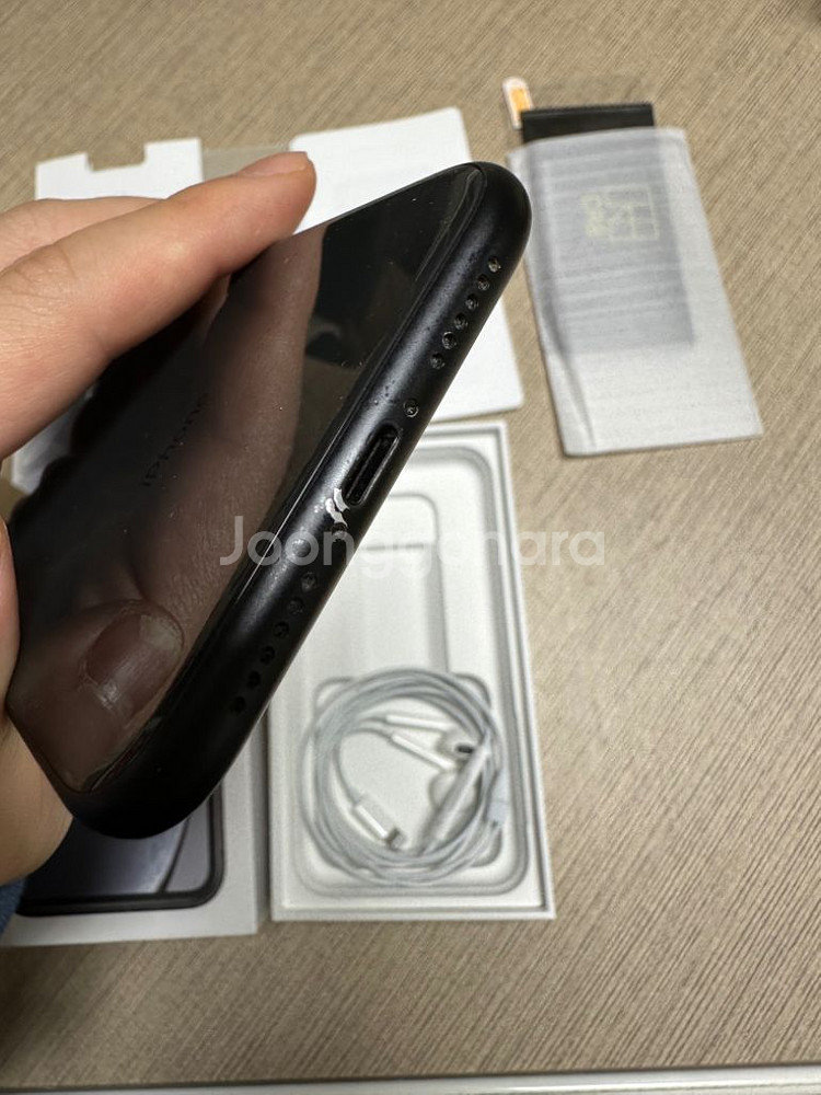 아이폰XR 128gb 블랙 중고--6