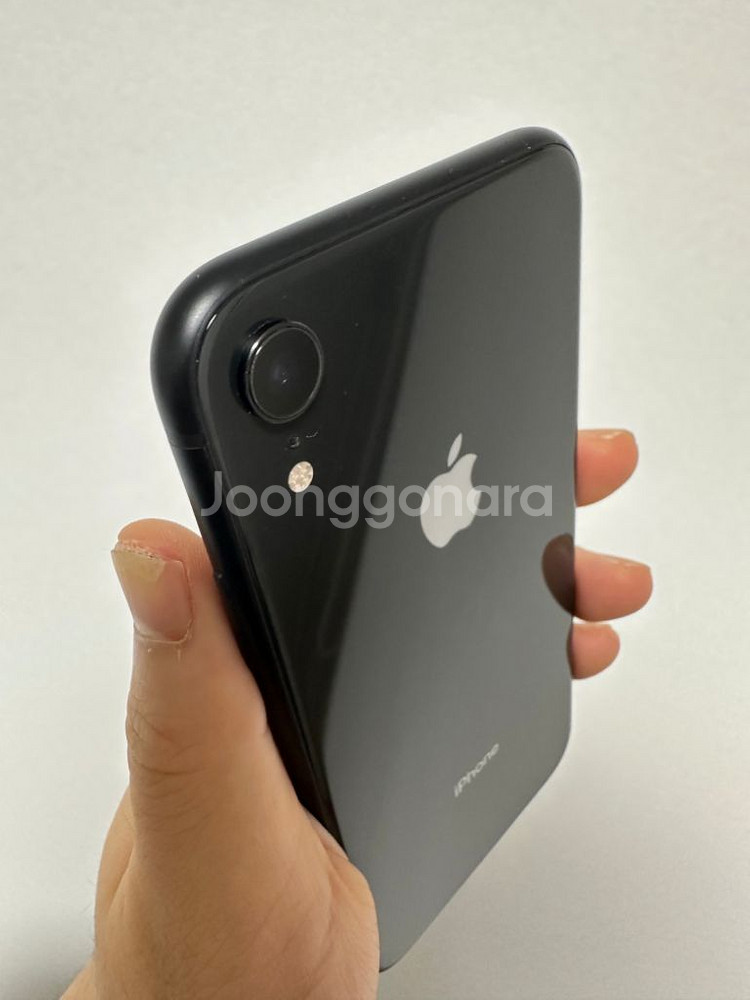 아이폰XR 128gb 블랙 중고--3