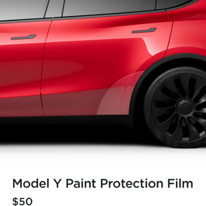 테슬라 모댈Y용 paint protection film