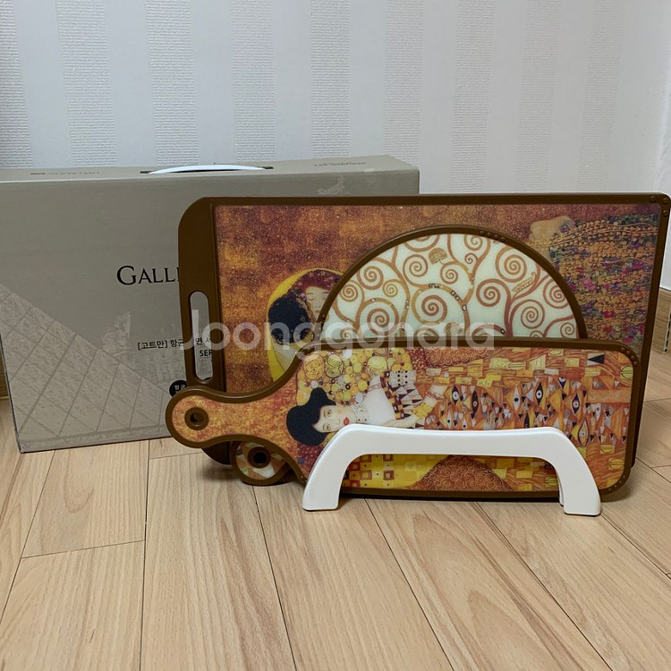 고트만 아트 트레이,쟁반/ 도마세트--0