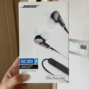 보스 bose qc20i (미개봉 새박스)