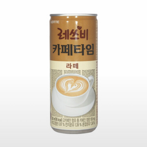 gs25 레쓰비 카페타임라떼240ml