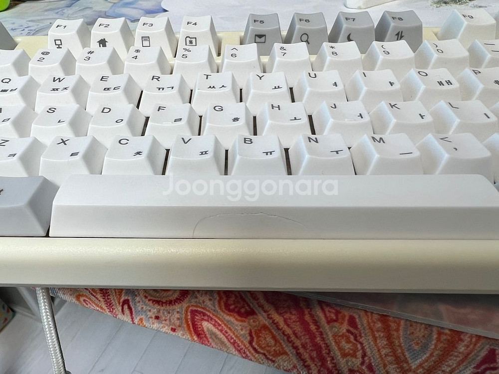 한성 CHF7 노뿌 무접점 키보드 50g+러버돔(35g--6