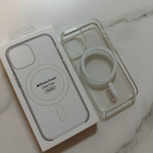 아이폰13미니 애플정품투명케이스 새제품급