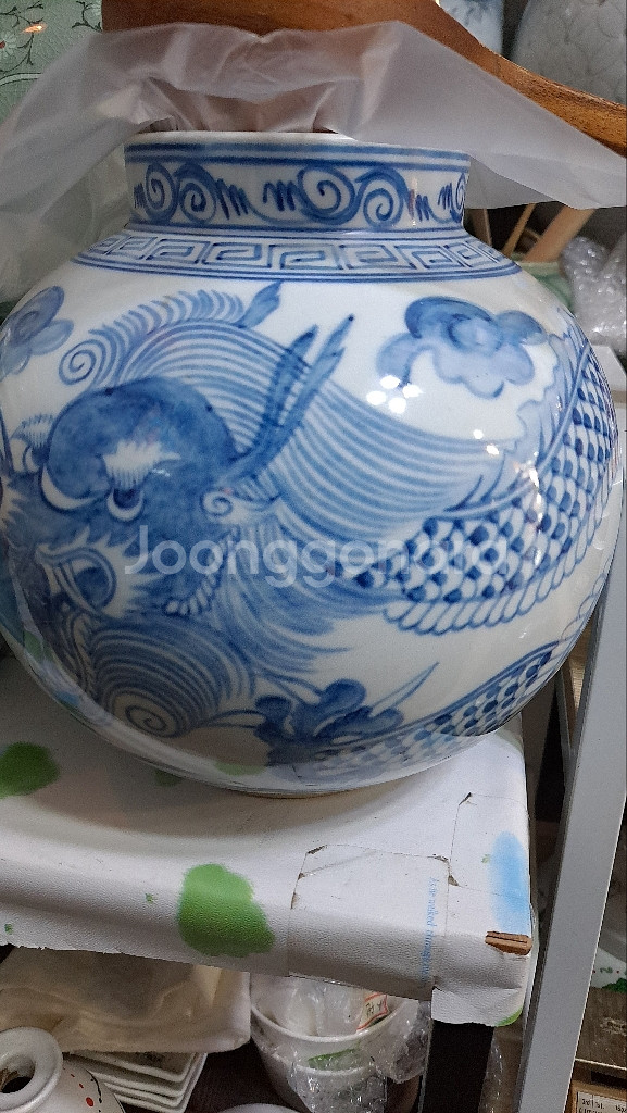 백자 용 도자기--1