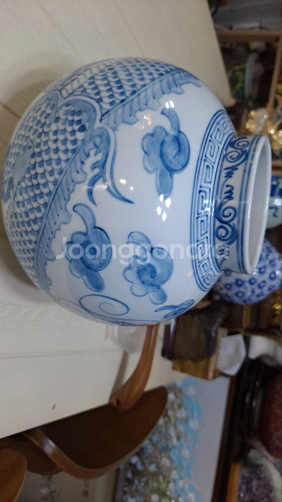 백자 용 도자기--7