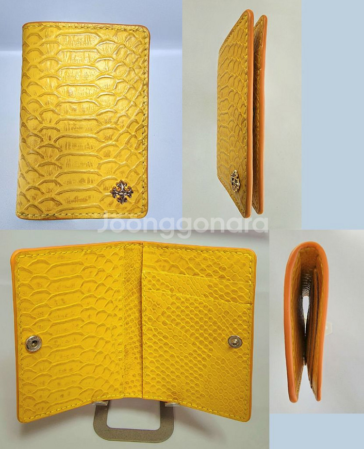 가죽지갑 diy세트, 완제품--7