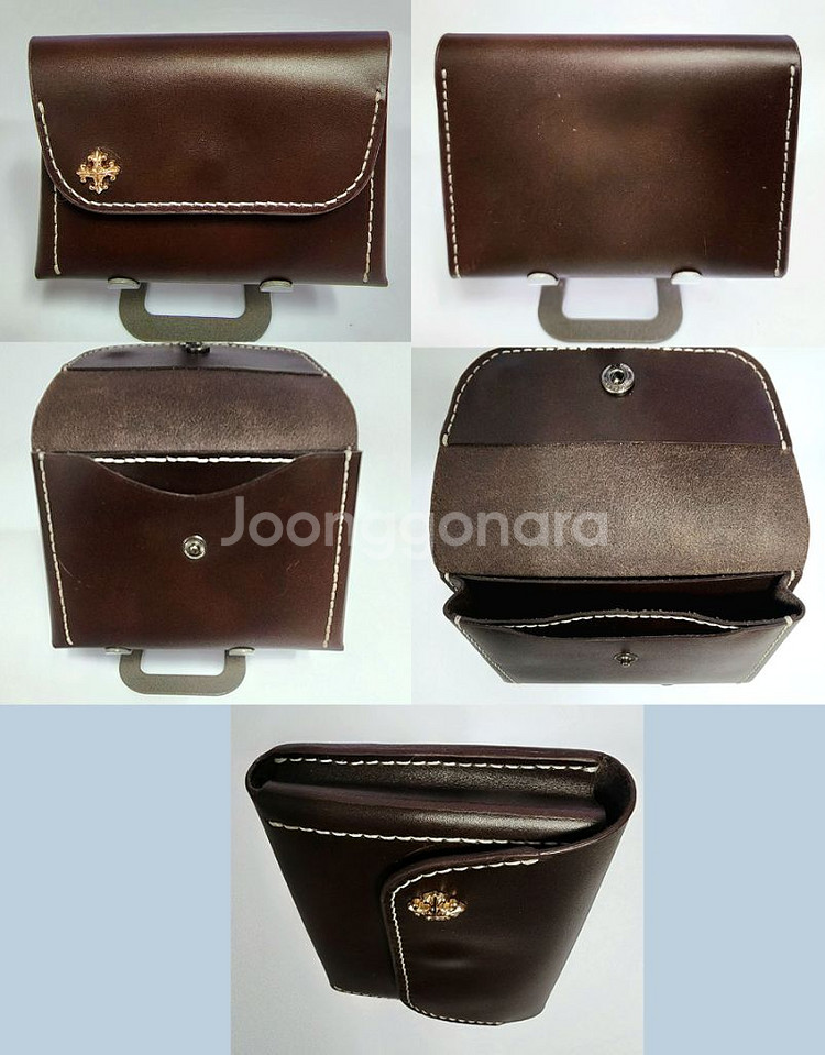 가죽지갑 diy세트, 완제품--5