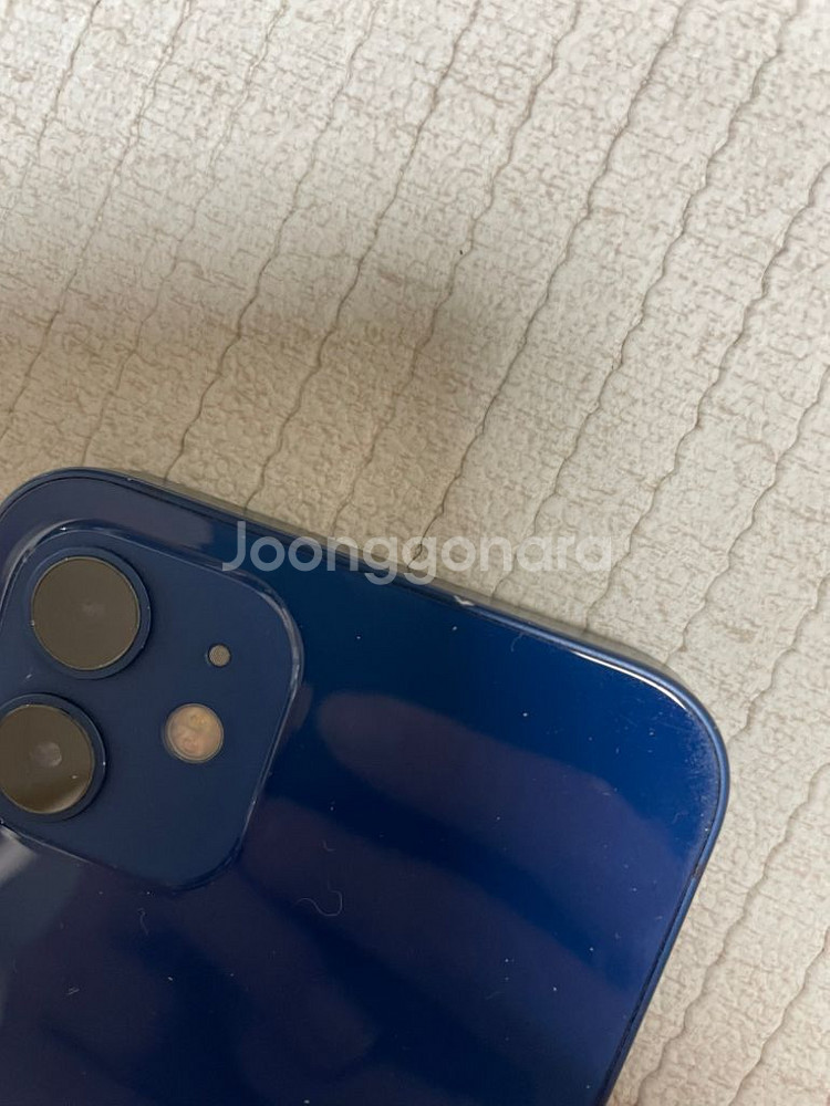 아이폰 12 블루 64기가--5