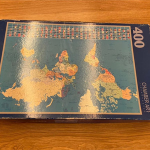 세계지도 퍼즐 (400 pcs)