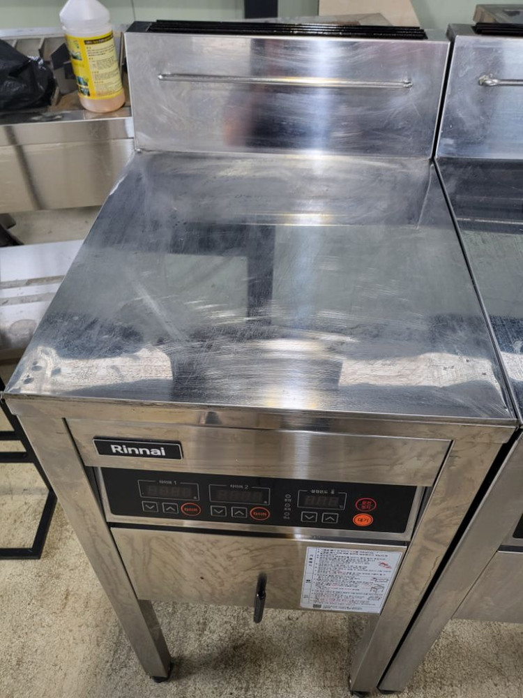 린나이 튀김기--1