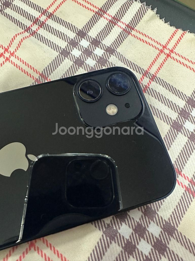 아이폰12미니 블랙 128GB 자급제 풀박스--4
