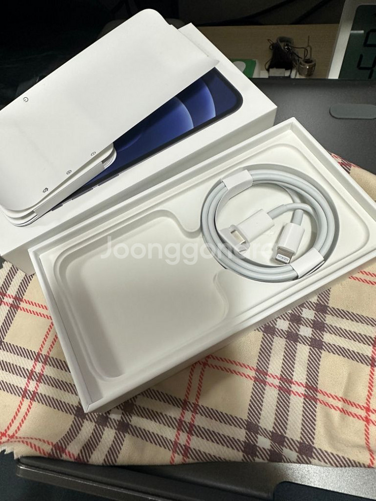아이폰12미니 블랙 128GB 자급제 풀박스--6