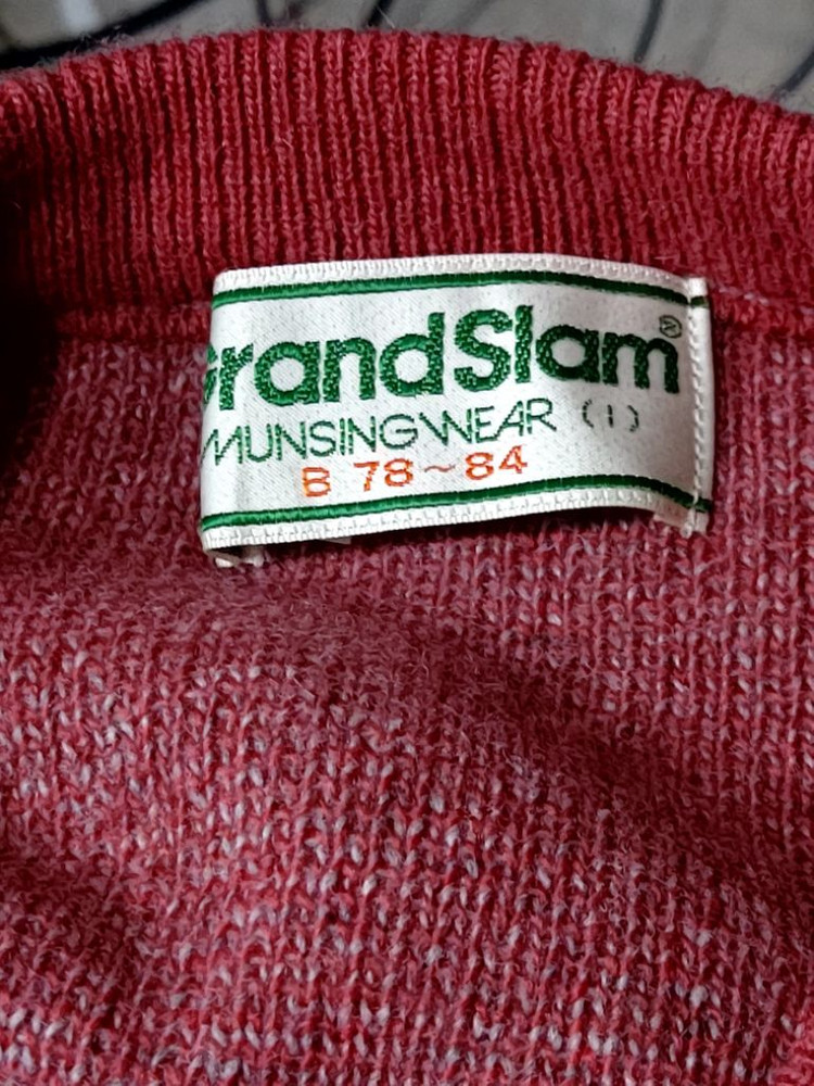 78-84 먼싱웨어 울 골프 라운드넥 니트 이미지