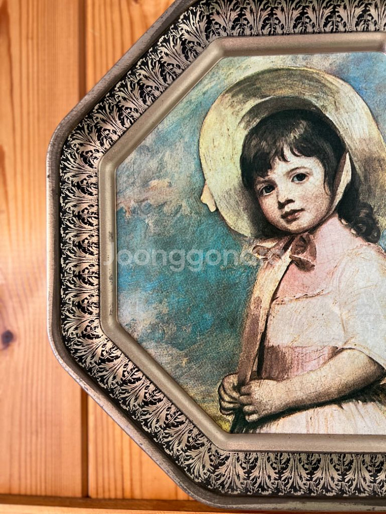 빈티지 그림 틴 액자--1