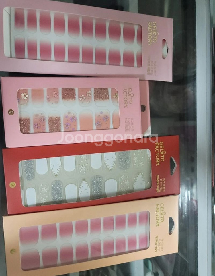 (새상품) 젤라또팩토리 네일 스티커--0