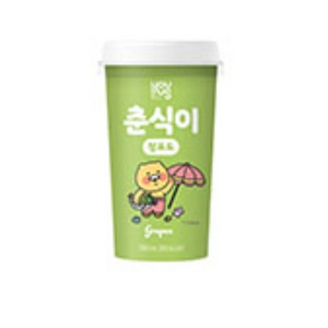 GS25 춘식이 청포도 190ml