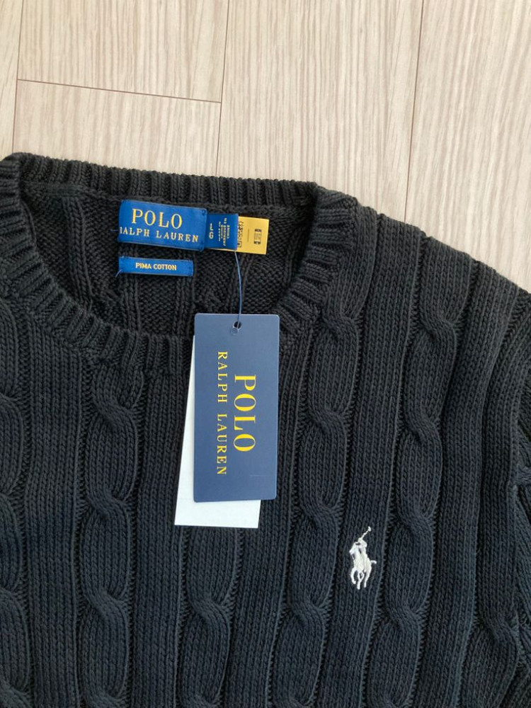 폴로랄프로렌 코튼케이블니트(여성 슬림핏)--1