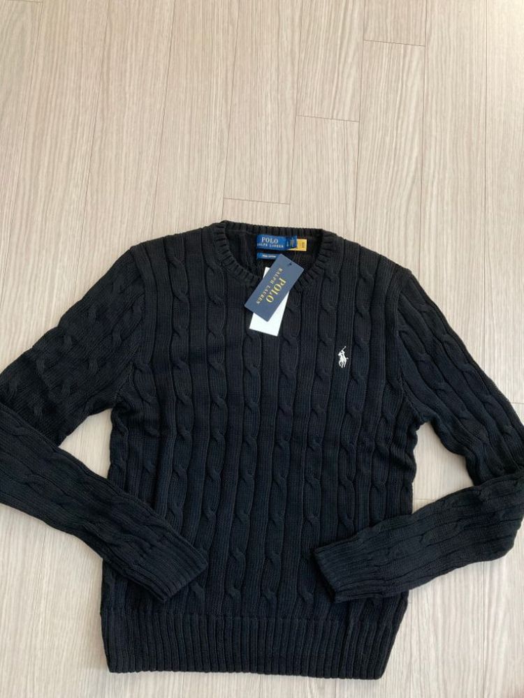 폴로랄프로렌 코튼케이블니트(여성 슬림핏)--0