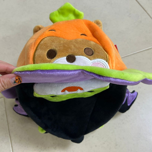 롯데월드 할로윈 양면 모자 (실착 1회)