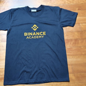 바이낸스(Binance) 한정판 반팔티 블랙 XL