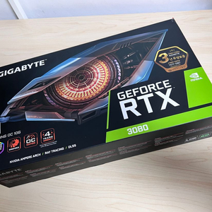 기가바이트 RTX3080 OC 미개봉