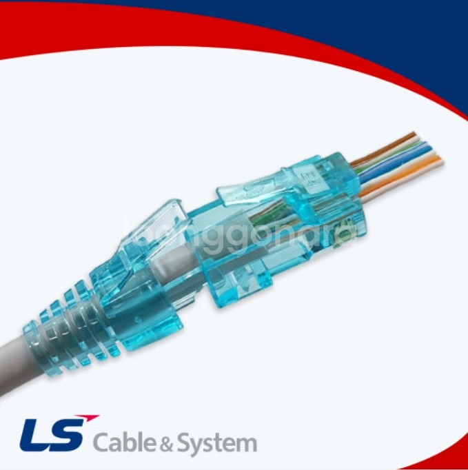 CAT6 LS관통형 RJ45와 LS정품툴 판매합니다--1