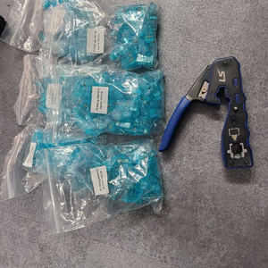 CAT6 LS관통형 RJ45와 LS정품툴 판매합니다