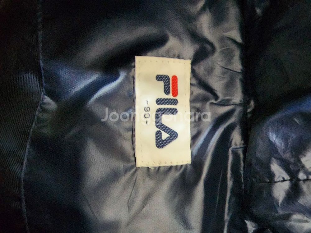 휠라/후드/패딩조끼(90)--2