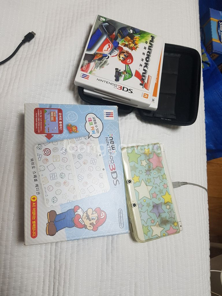 뉴 닌텐도3ds(뉴작다수) 마리오 에디션+동숲/마카--0
